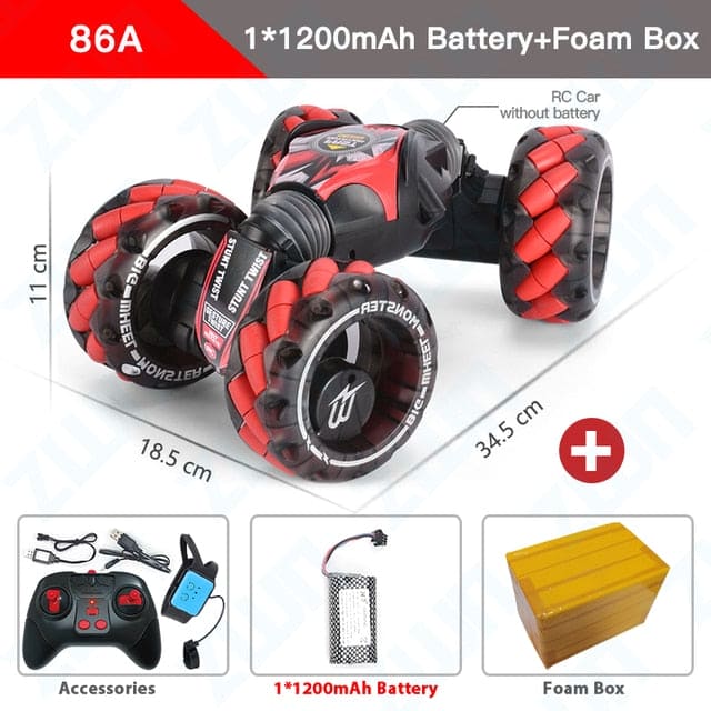 GesturePro RC Stunt Car - Motion-Controlled Remote