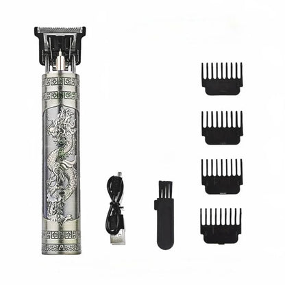 USB Fast Charging Hair Trimmer Portable Cordless Shaver Barber Electric Hair Cutting Machine Vintage Hair Clipper For Hairdresse