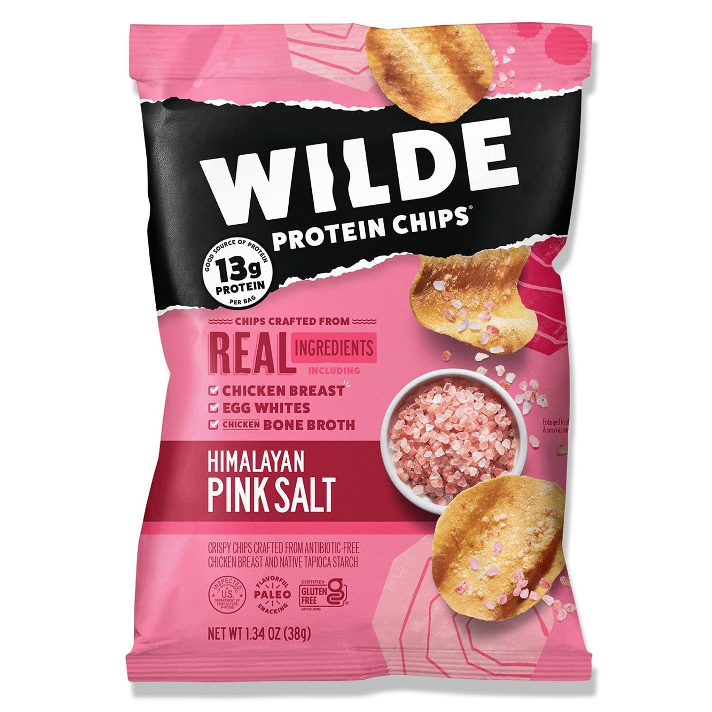 Himalayan Pink Salt High-Protein Chips