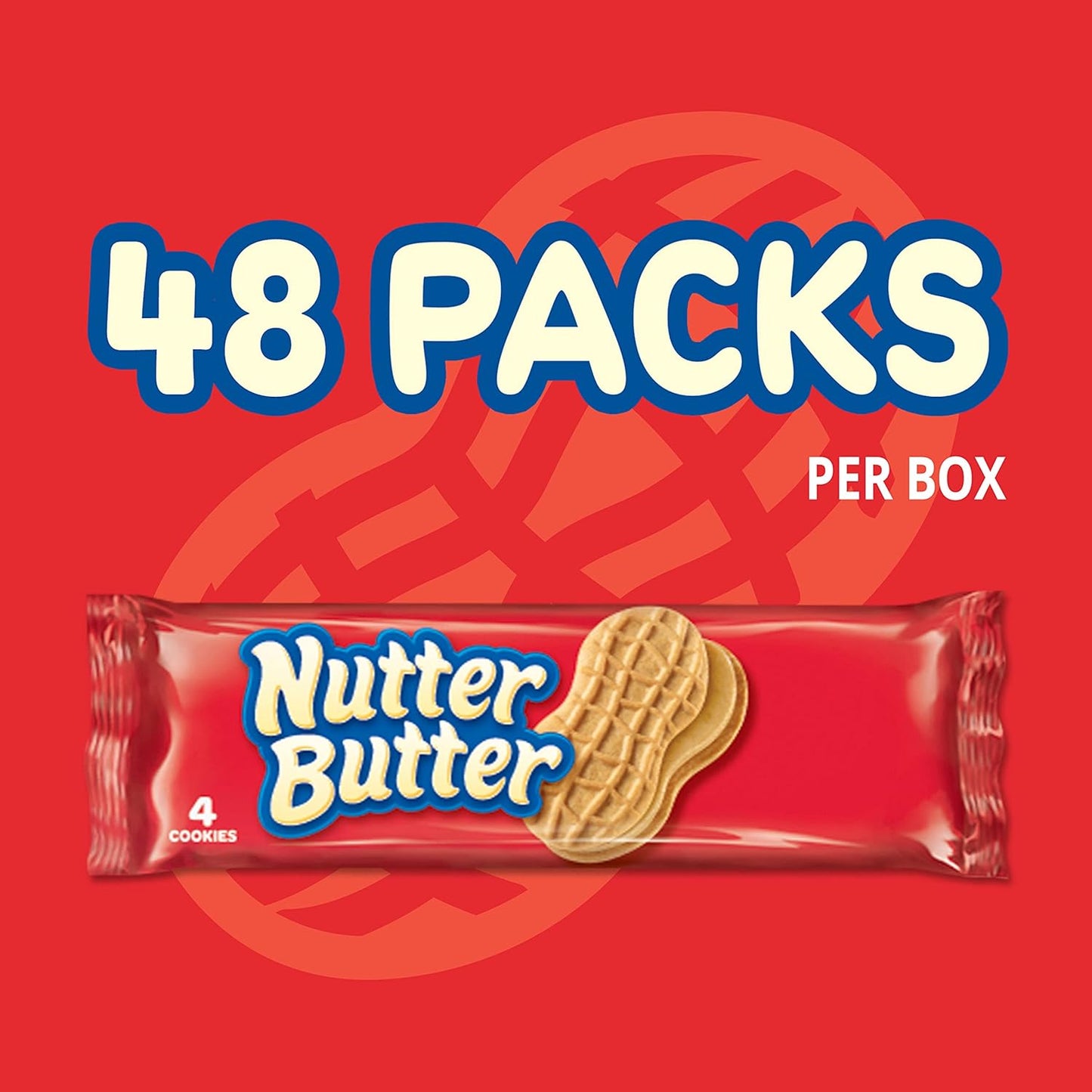 NUTTER BUTTER Peanut Butter Sandwich Cookies