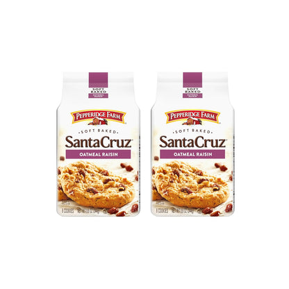 Pepperidge Farm Santa Cruz Soft Baked Oatmeal Raisin Cookies