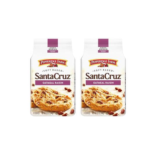 Pepperidge Farm Santa Cruz Soft Baked Oatmeal Raisin Cookies