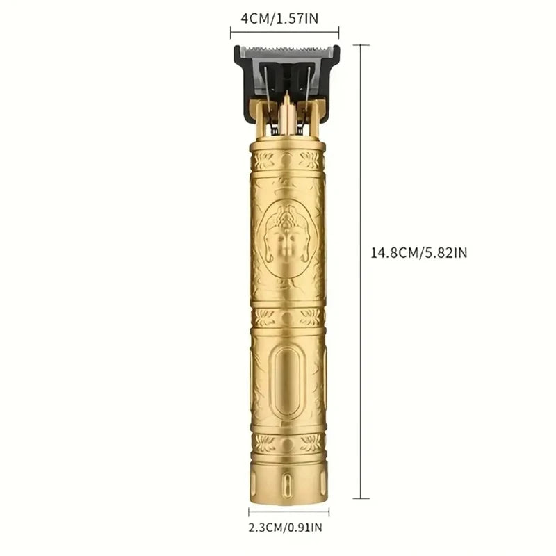 USB Fast Charging Hair Trimmer Portable Cordless Shaver Barber Electric Hair Cutting Machine Vintage Hair Clipper For Hairdresse
