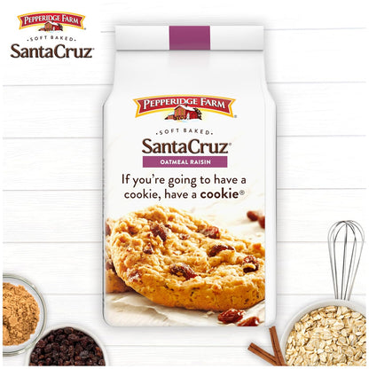 Pepperidge Farm Santa Cruz Soft Baked Oatmeal Raisin Cookies