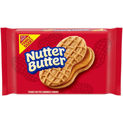 NUTTER BUTTER Peanut Butter Sandwich Cookies