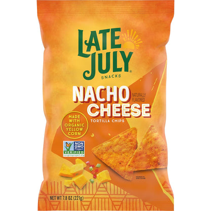 Late July Snacks Nacho Cheese Tortilla Chips