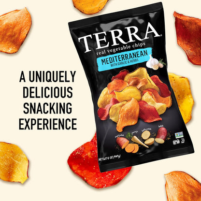 Terra Mediterranean Garlic & Herb Vegetable Chips