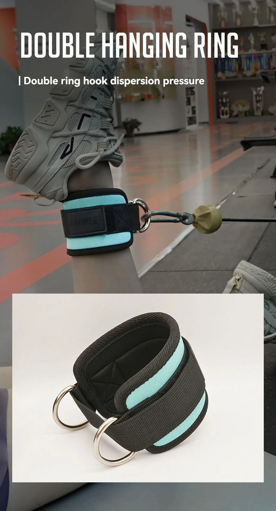 Padded Cable Ankle Straps