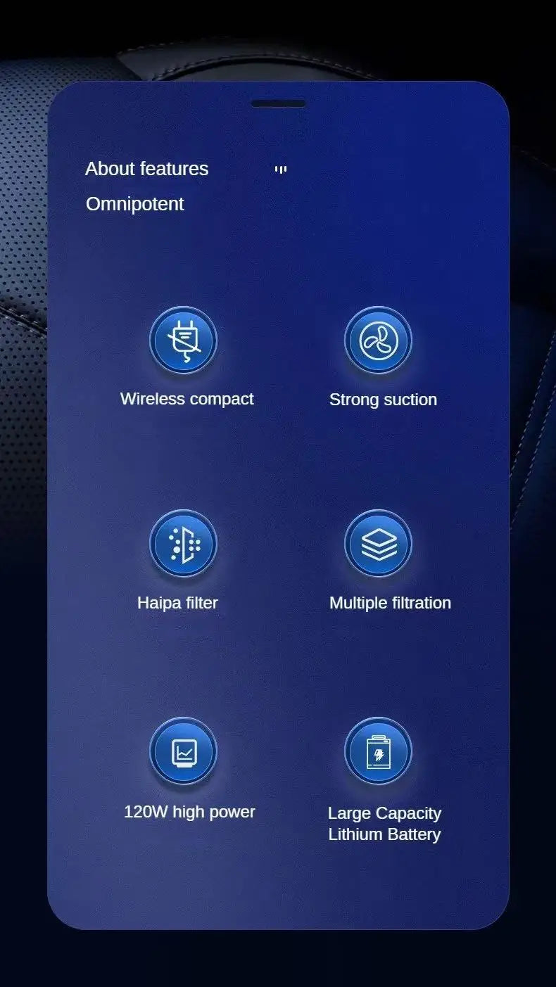 Rechargeable Portable Handheld Vacuum Cleaner