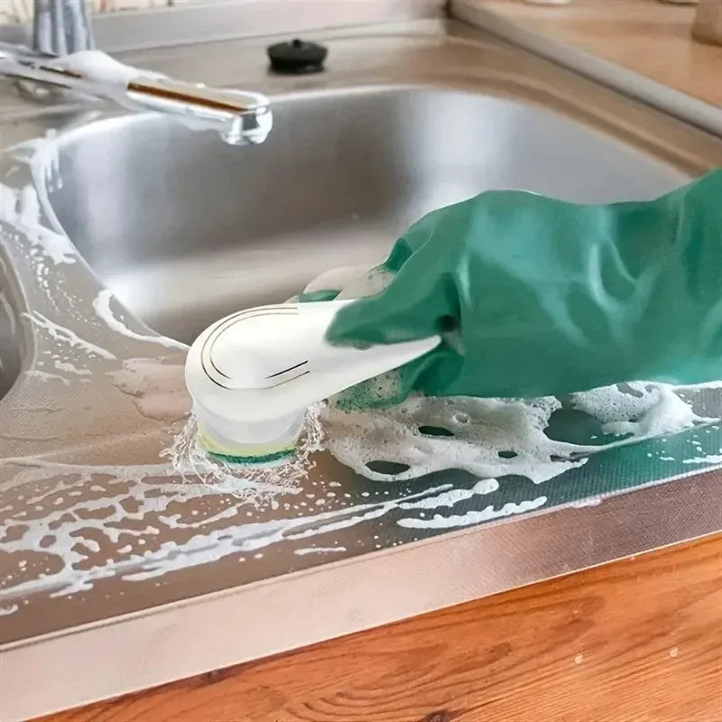 5-in-1 Electric Spin Scrubber Brush Set