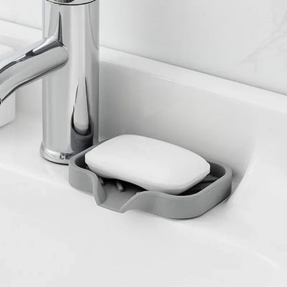 Multifunctional Silicone Sink Tray with Drain