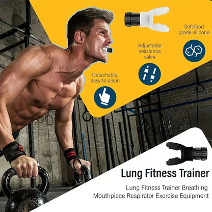 Portable Lung Trainer & Breathing Exerciser