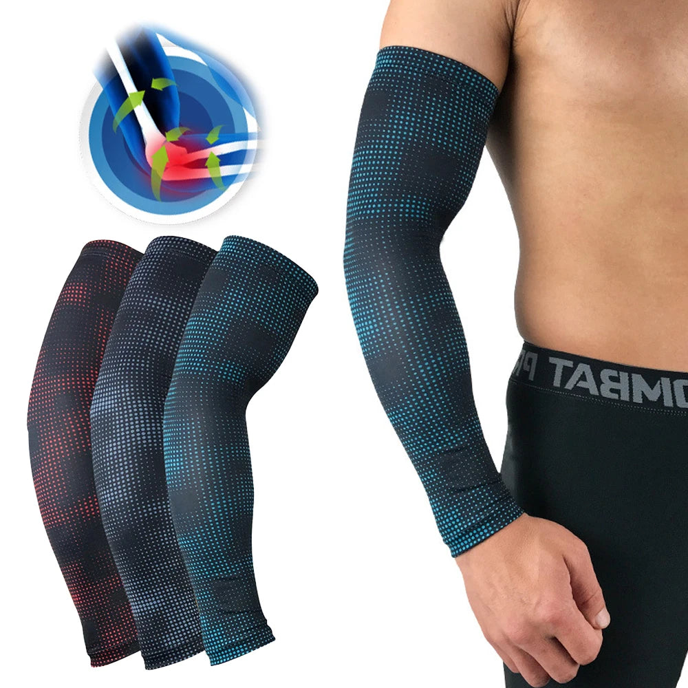 UV-Protection Ice Silk Cooling Arm Sleeves