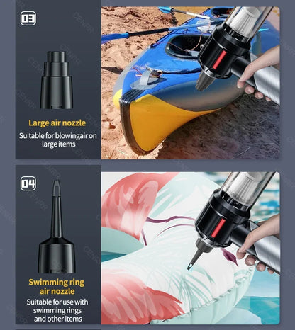 Cordless Handheld Car Vacuum Cleaner & Mini Blower