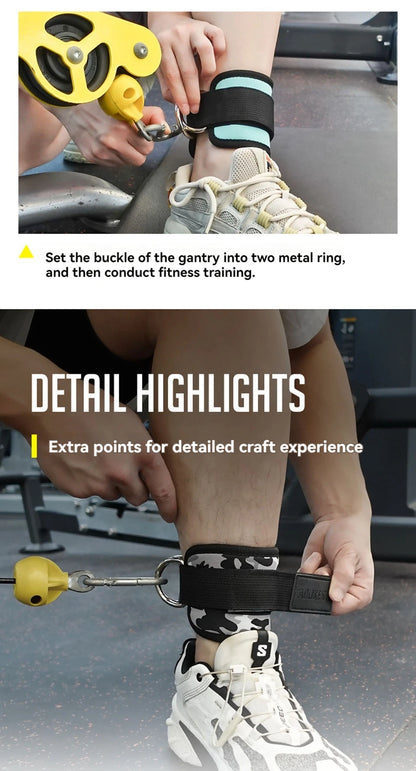 Padded Cable Ankle Straps