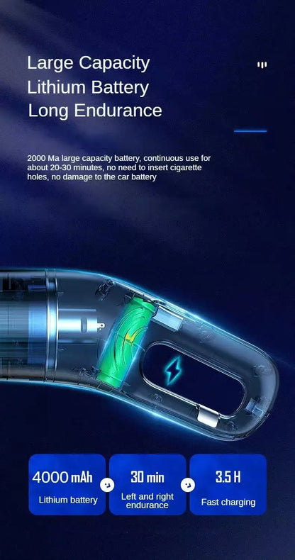 Rechargeable Portable Handheld Vacuum Cleaner