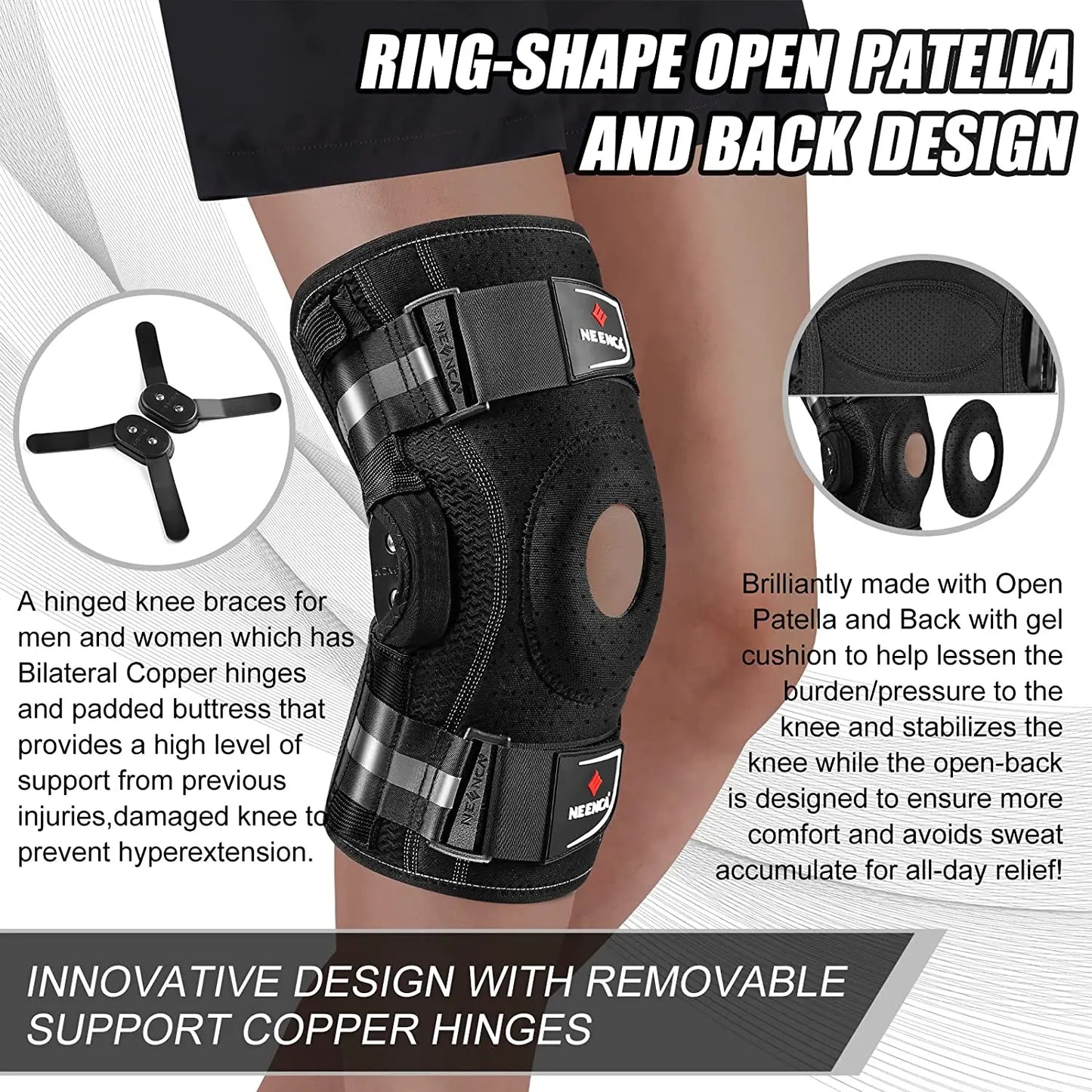 Knee Brace with Side Stabilizers