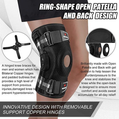 Knee Brace with Side Stabilizers