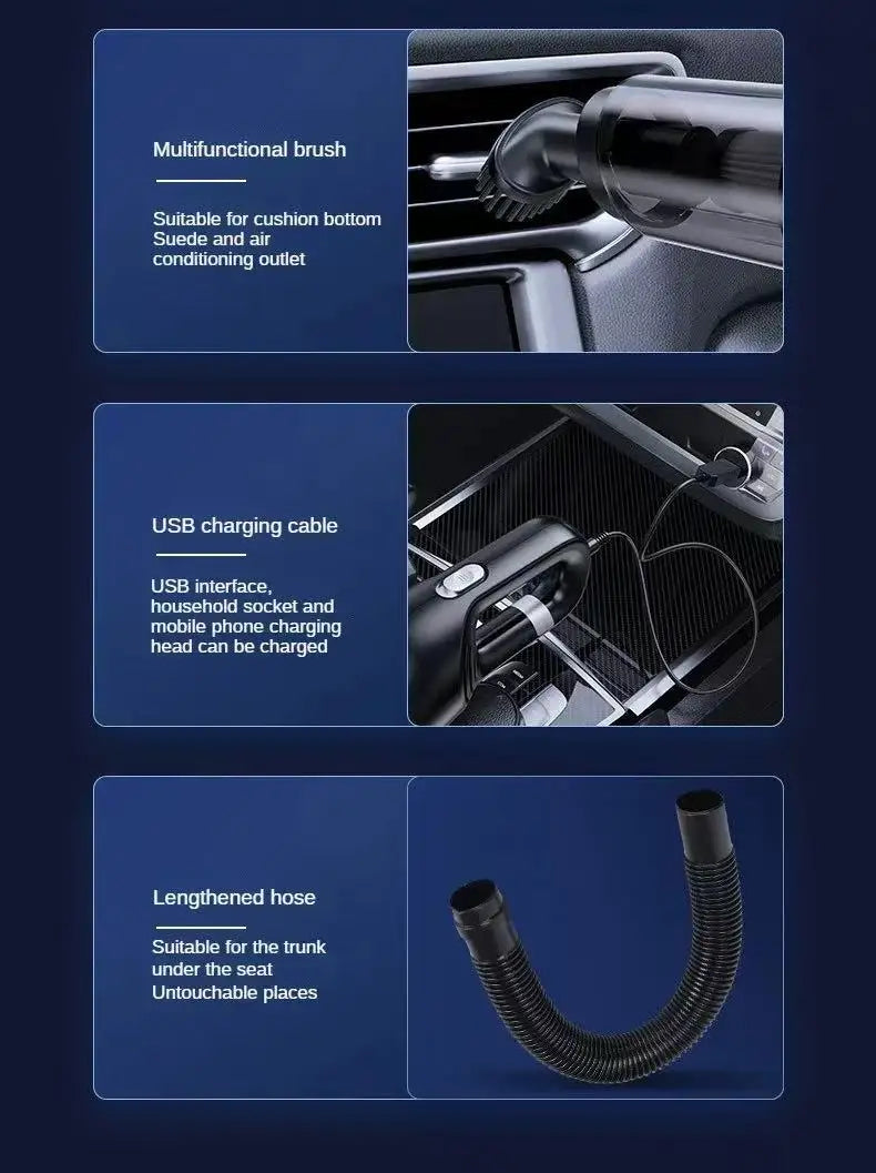 Rechargeable Portable Handheld Vacuum Cleaner