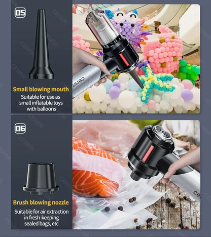 Cordless Handheld Car Vacuum Cleaner & Mini Blower