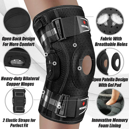 Knee Brace with Side Stabilizers