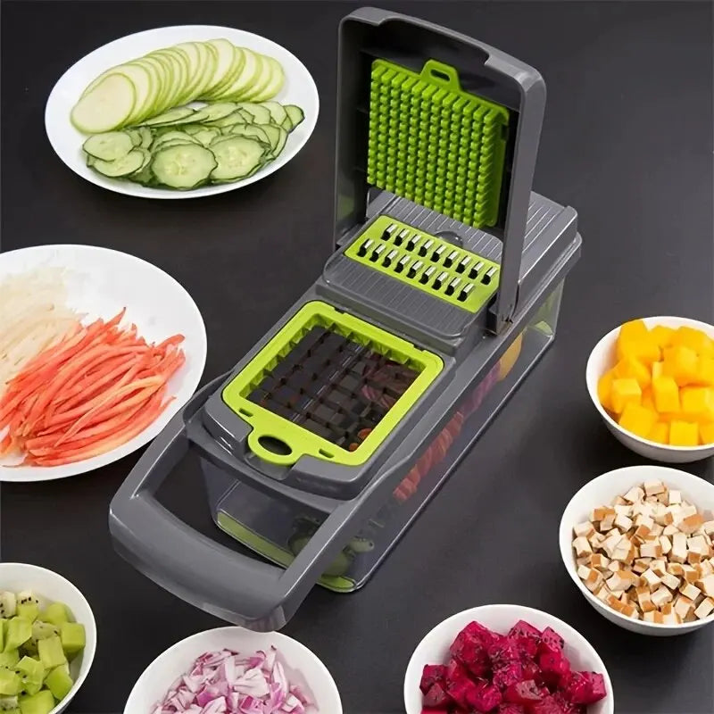 16-Piece Vegetable Chopper & Slicer Set
