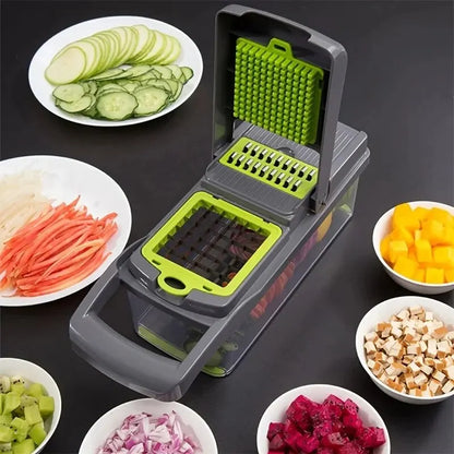16-Piece Vegetable Chopper & Slicer Set