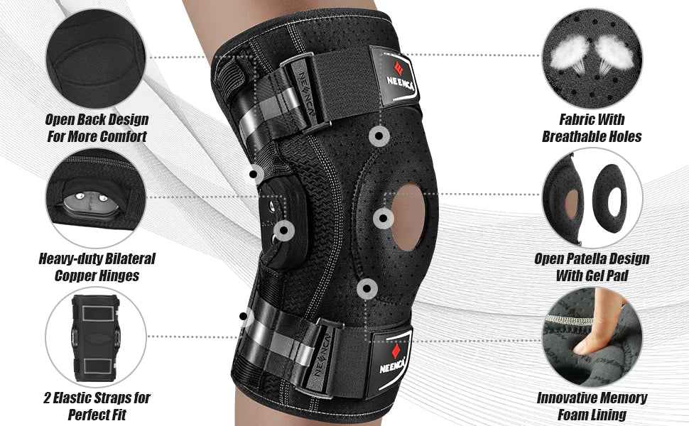 Knee Brace with Side Stabilizers