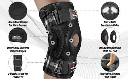 Knee Brace with Side Stabilizers