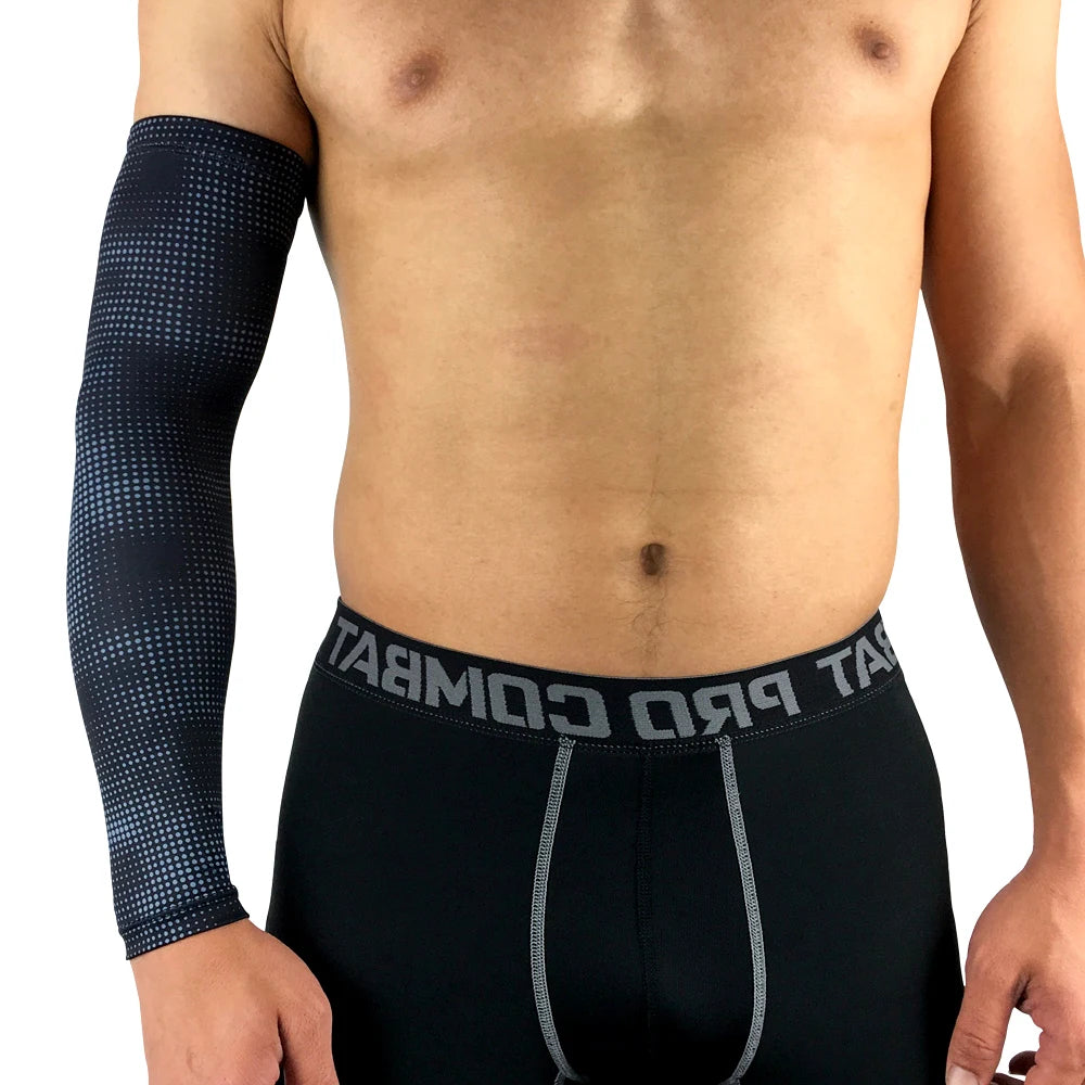 UV-Protection Ice Silk Cooling Arm Sleeves