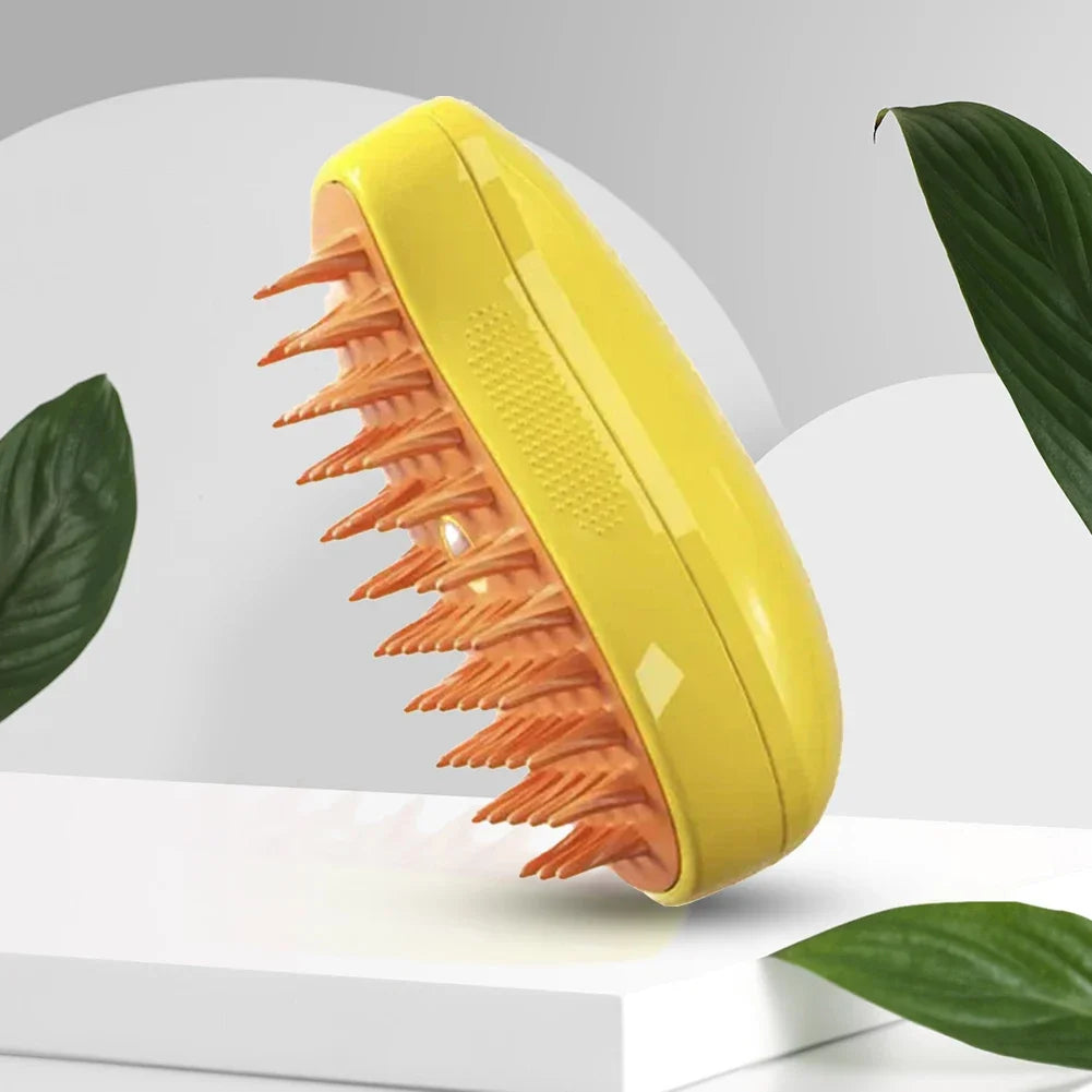 3-in-1 Steam Spray Pet Massage Brush