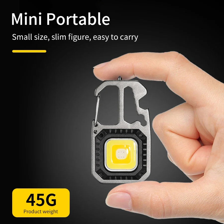 Ultra-Small Mini LED Keychain Light