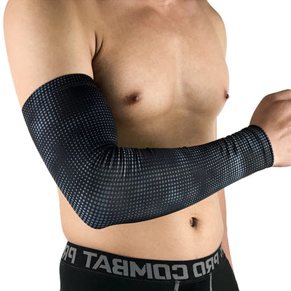 UV-Protection Ice Silk Cooling Arm Sleeves