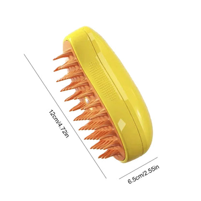3-in-1 Steam Spray Pet Massage Brush