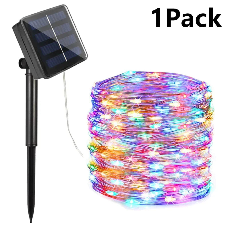 LED Solar String Fairy Lights