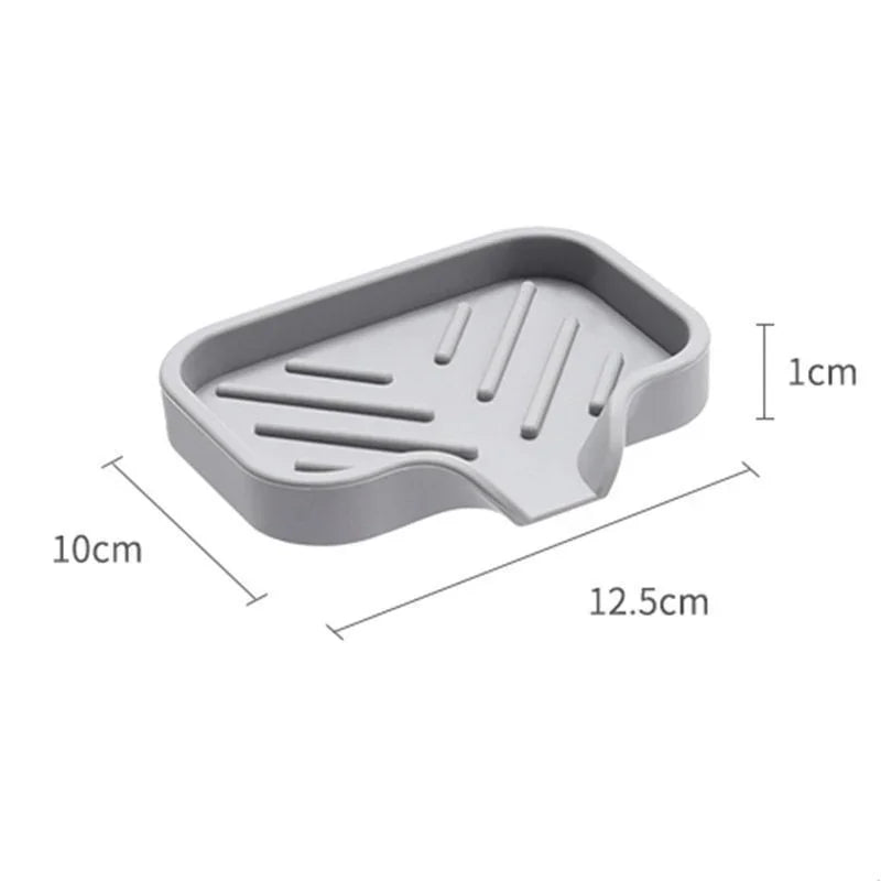 Multifunctional Silicone Sink Tray with Drain