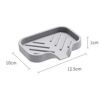 Multifunctional Silicone Sink Tray with Drain
