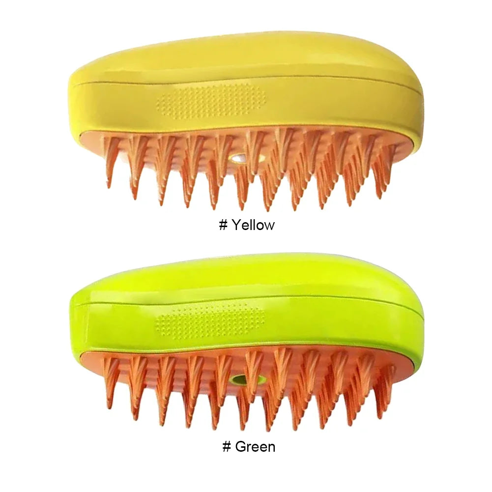 3-in-1 Steam Spray Pet Massage Brush