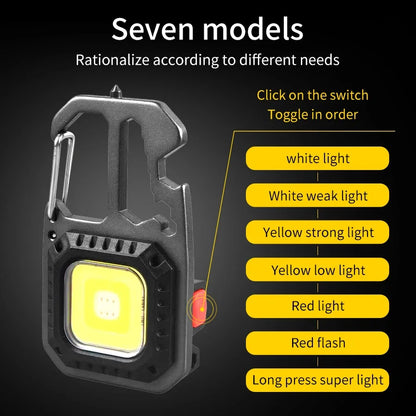 Ultra-Small Mini LED Keychain Light