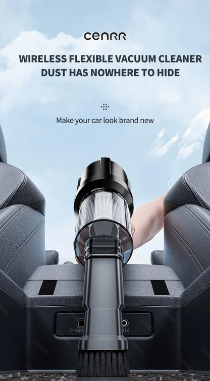 Cordless Handheld Car Vacuum Cleaner & Mini Blower