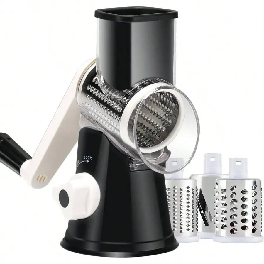 5-in-1 Rotary Drum Vegetable Slicer Grater