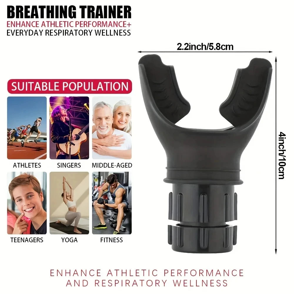 Portable Lung Trainer & Breathing Exerciser