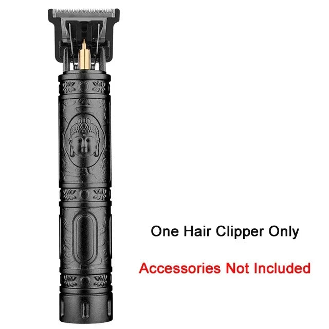 USB Fast Charging Hair Trimmer Portable Cordless Shaver Barber Electric Hair Cutting Machine Vintage Hair Clipper For Hairdresse