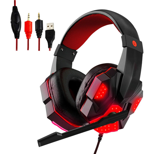 5Core Pro Gaming Headset: Ultimate Sound Experience for PS4, PS5, PC, Xbox, and More!