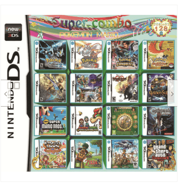 208-in-1 DS Game Pack – NewSpark