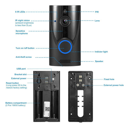 VisiLink WiFi Video Doorbell: Connect, See, and Secure