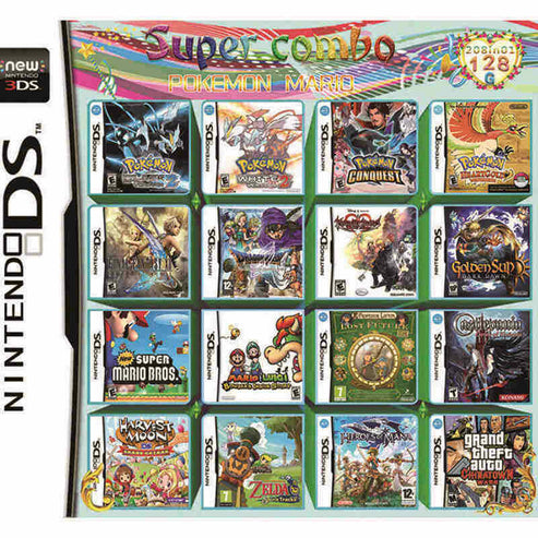 208-in-1 DS Game Pack – NewSpark