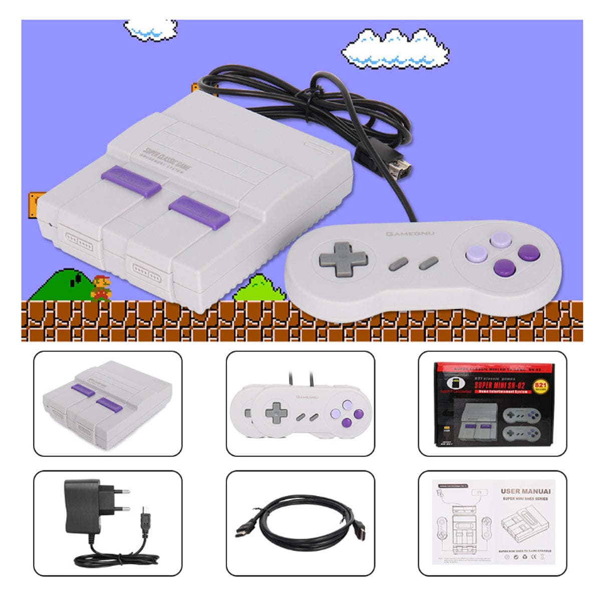 RetroClassic SNES Console